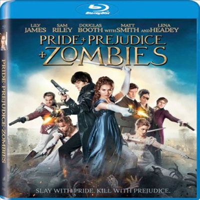 Pride & Prejudice & Zombies (오만과 편견 그리고 좀비) (한글무자막)(Blu-ray)