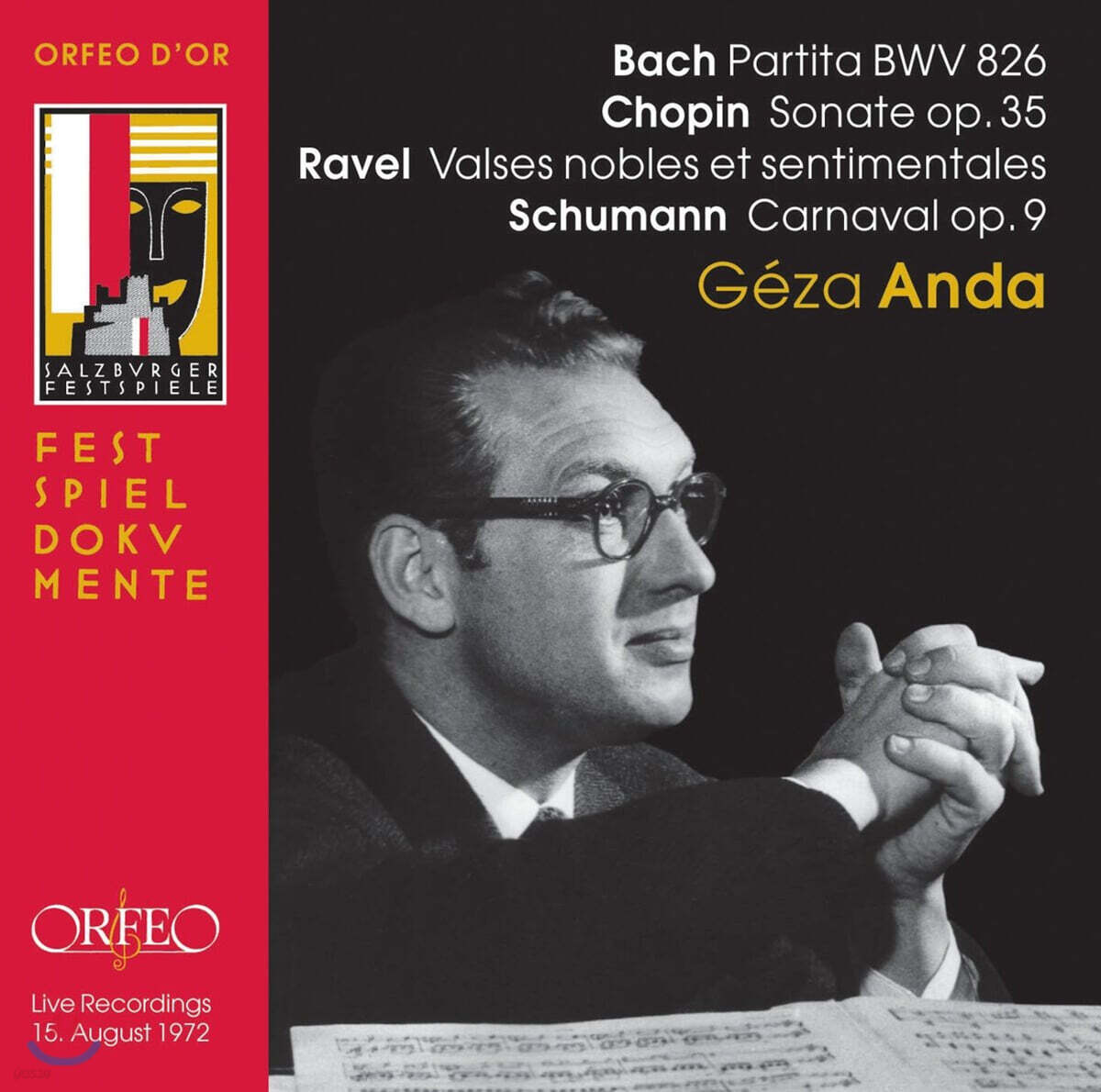 Geza Anda 바흐 / 쇼팽 / 라벨 / 슈만: 피아노 작품 (Bach / Chopin / Ravel / Schumann: Piano Works)
