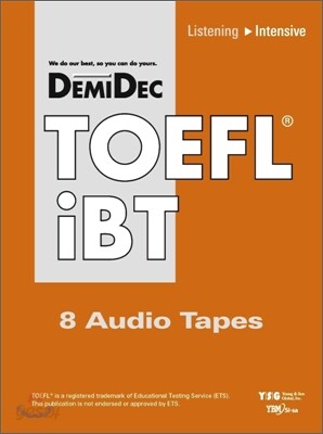 DemiDec TOEFL® iBT Listening Intensive 테이프