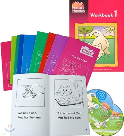 Primary Phonics 1 Set (Book+Workbook+Audio CD)