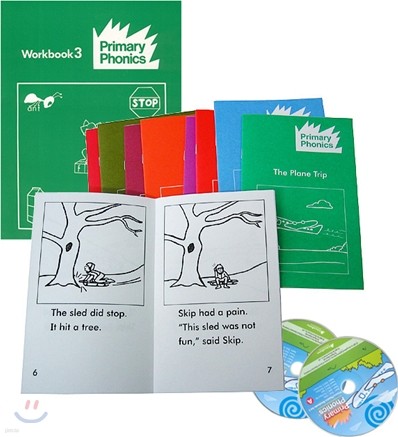 Primary Phonics 3 Set (Book+Workbook+Audio CD)