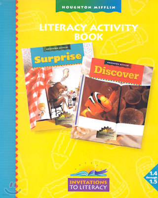 (Invitations to Literacy) Surprise /Discover : Activity book (level 1.4-1.5)