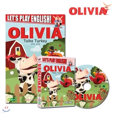 (DVD+BOOK) 올리비아 시즌 3  (Olivia Season 3 DVD+BOOK)