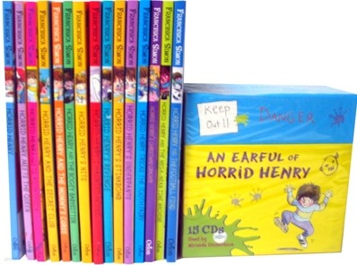Horrid Henry 15 Full Set (Book+Boxed CD)