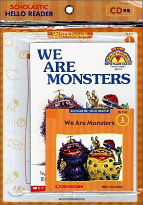 Scholastic Hello Reader Level 1-19 : We Are Monsters (Book+CD+Workbook Set)
