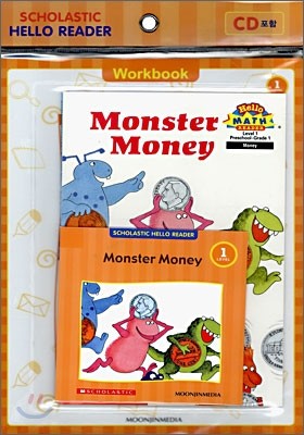Scholastic Hello Reader Level 1-40 : Monster Money (Book+CD+Workbook Set)