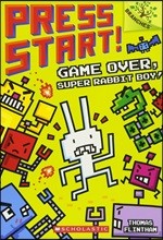 Press Start! #1 : Game Over, Super Rabbit Boy! (A Branches Book)