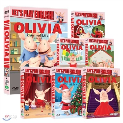 (DVD) 올리비아 시즌 1~7 풀 세트 (Olivia Season 1~7 Full Set DVD)