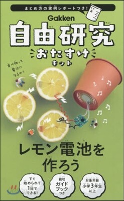 自由硏究おたすけキット レモン電池を作ろ