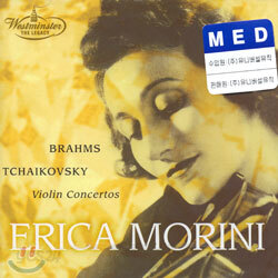 BrahmsㆍTchaikovsky : Violin Concertos : MoriniㆍRoyal Philharmonic OrchestraㆍRodzinski