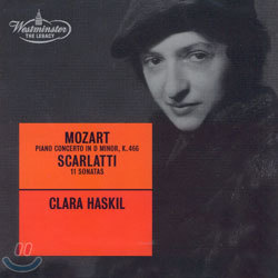 Clara Haskil 모차르트: 피아노 협주곡 20번 / 스카를라티: 소나타 (Mozart: Piano Concerto K.466 / Scarlatti: 11 Sonatas) 클라라 하스킬