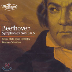 Hermann Scherchen 베토벤: 교향곡 3번, 6번 '전원' (Beethoven: Symphonies Nos.3 & 6 'Pastoral') 헤르만 쉐르헨, 빈 슈타츠오퍼