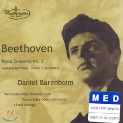 Beethoven : Piano Concerto No.3Choral Fantasy : BarenboimSomogyi