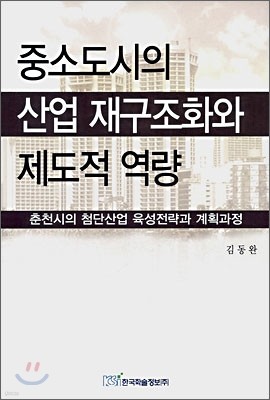 중소도시의 산업 재구조화와 제도적 역량