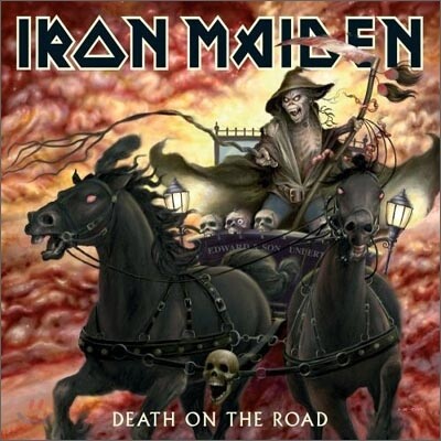 Iron Maiden — Death On The Road (Live) 앨범 커버