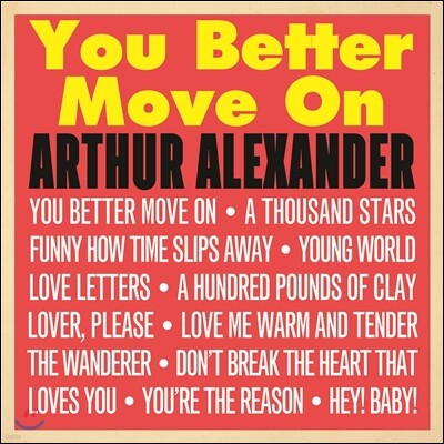 Arthur Alexander — You Better Move On 앨범 커버