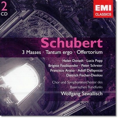 Wolfgang Sawallisch Ʈ : 3 ̻ (Schubert: 3 Masses)