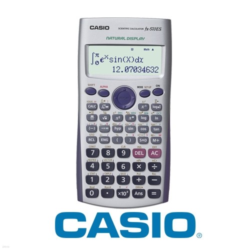 [CASIO 정품-본사직영] FX-570ES 공학용전자계산기/분수표기/15자리/행렬/미적분/방정식등/사무/이공계