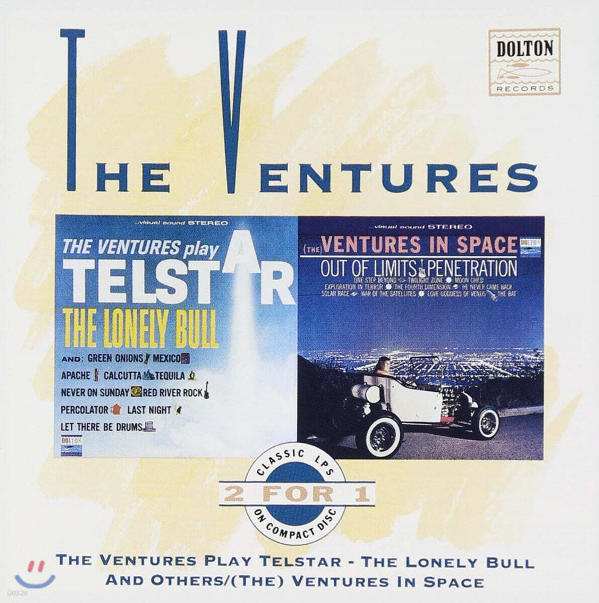 Ventures - Play Telstar + Ventures In Space
