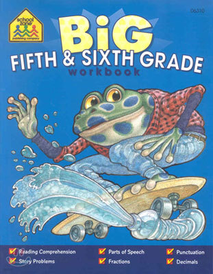 (School Zone!) Big 5th and 6th Grade Workbook (Paperback)