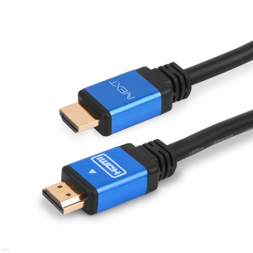 HDMI Ver1.4 블루메탈 UHD / 3D 케이블 1.5M NEXT 13015HD4K