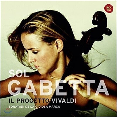 Antonio Vivaldi, Sol Gabetta, Sonatori De La Gioiosa Marca — Sol Gabetta 비발디: 첼로 협주곡집, 사계 '겨울' 첼로 협주곡 편곡 - 솔 가베타 (Il Progetto Vivaldi) 앨범 커버