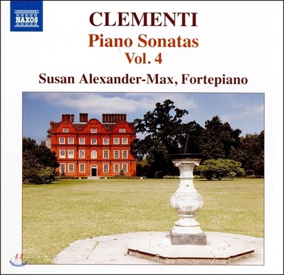 Susan Alexander-Max 무치오 클레멘티: 피아노 소나타 4집 [포르테피아노 연주반] (Muzio Clementi: Piano Sonatas Op.50, Op.1, Op.8) 수잔 알렉산더-막스
