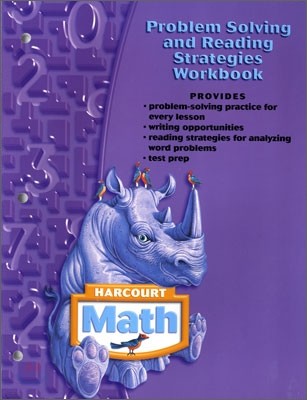 Harcourt Math Grade 4 : Problem Solving & Reading : Workbook