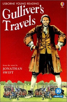 Usborne Young Reading Audio Set Level 2-10 : Gulliver's Travels (Book & CD)