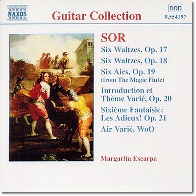 Margarita Escarpa Ҹ: Ÿ  - ,  ְ  (Fernando Sor: Waltzes, Airs, Variations & other works for solo guitar)