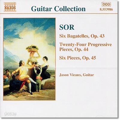 Jason Vieaux 페르난도 소르: 6 바가텔 (Fernando Sor: Six Bagatelles Op.43)