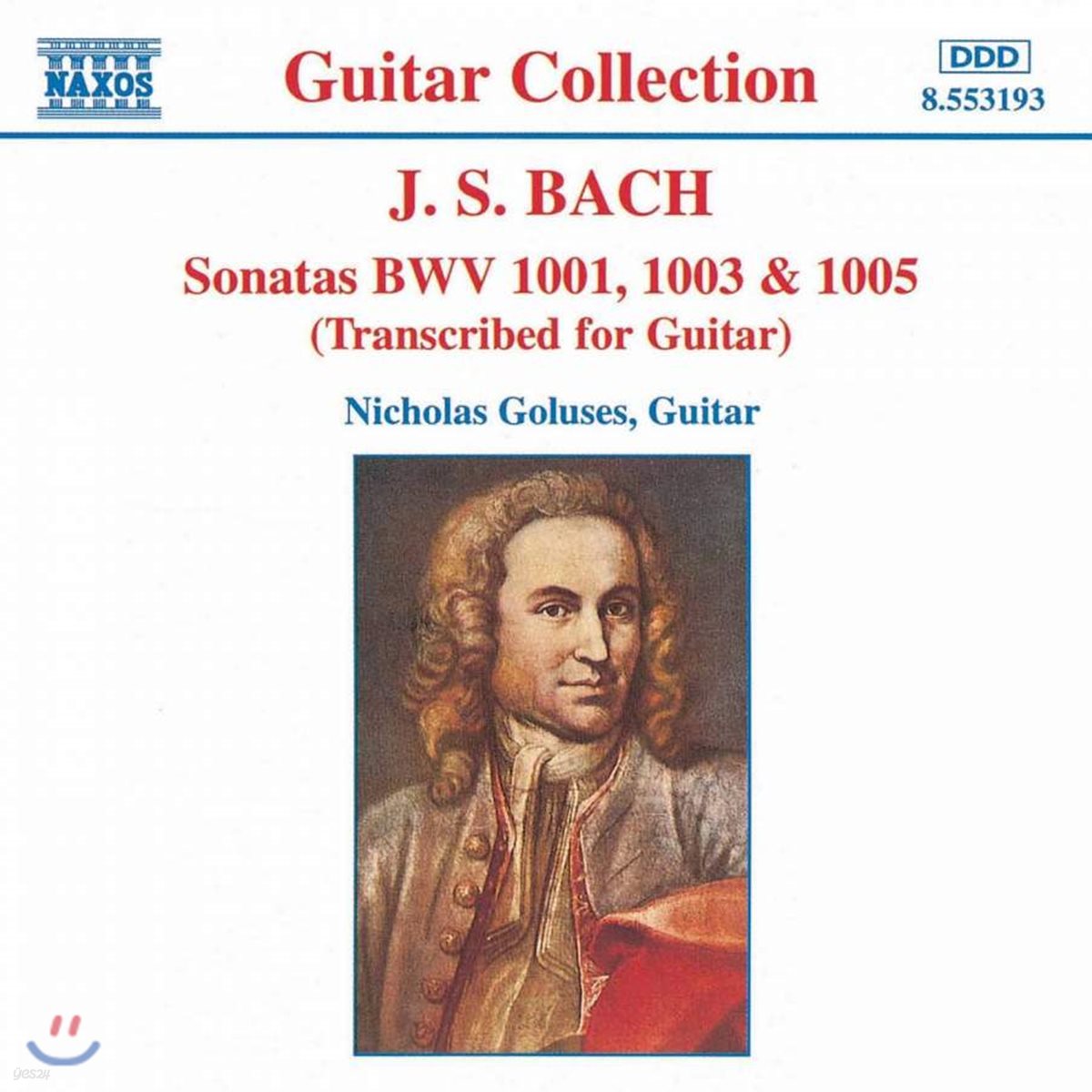 Nicholas Goluses 바흐: 소나타 기타 편곡집 (Bach Sonatas - transcribed for guitar by Nicholas Goluses)