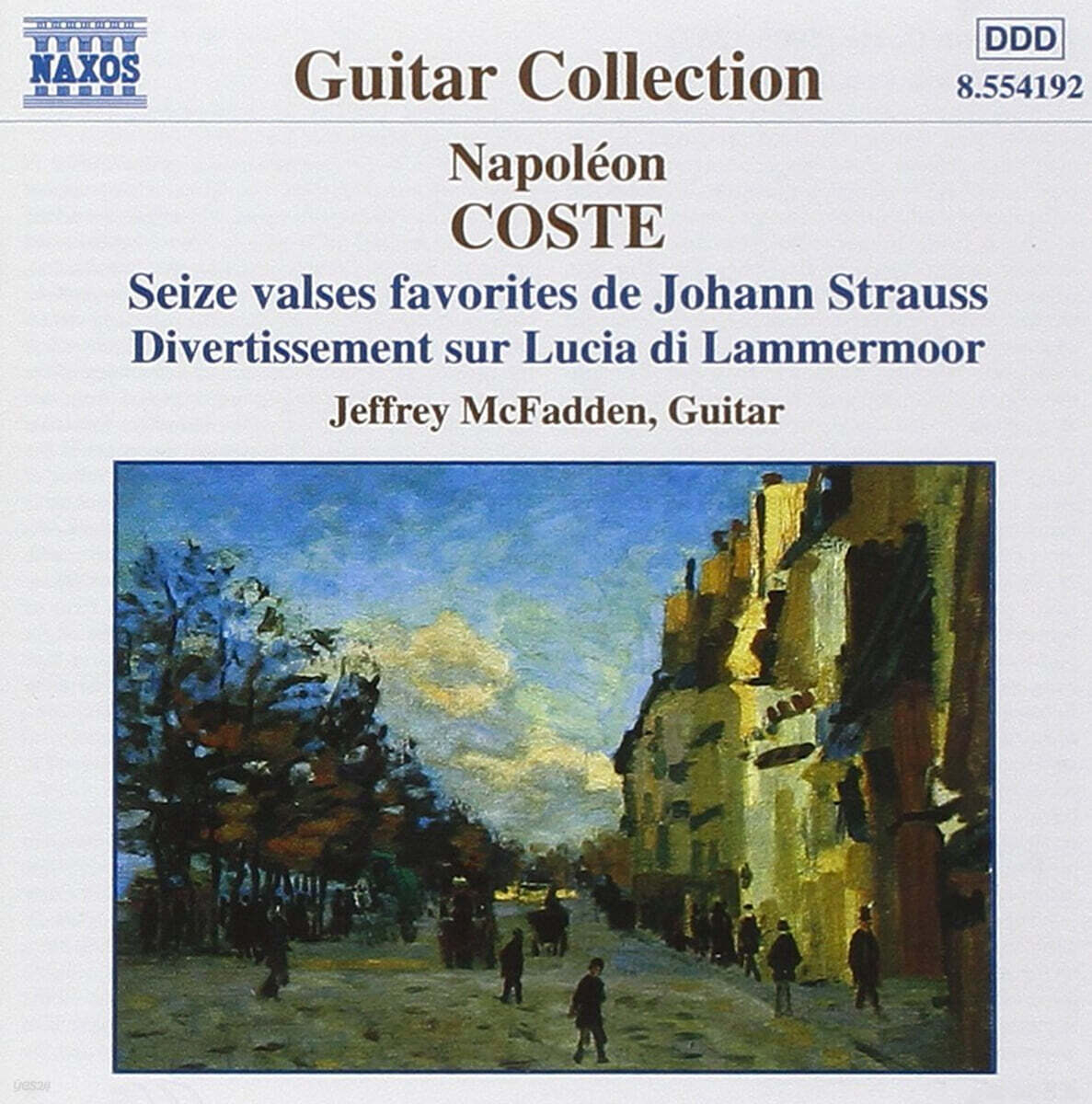 Jeffrey McFadden 나폴레옹 코스테: 기타 작품집 1집 (Napoleon Coste: Guitar Works Vol. 1)
