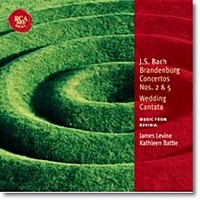 James Levine 바흐: 브란덴부르크 협주곡 2, 5번, 결혼 칸타타 - 제임스 레바인 (Bach: Brandenburg Concertos, Wedding Cantata)