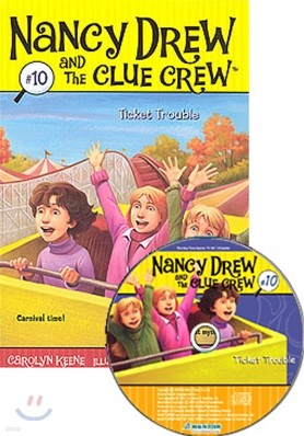 Nancy Drew and The Clue Crew #10 : Ticket Trouble (Book + CD)
