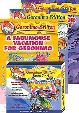 Geronimo Stilton #7 - #9 Ʈ (Book + CD)