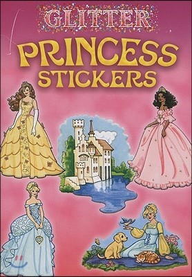 Glitter Princess Stickers