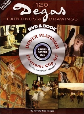 120 Degas Paintings and Drawings : Book + CD
