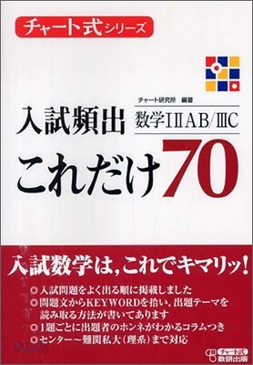 入試頻出これだけ70 數學123ABC