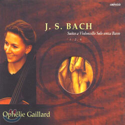 Bach : Cello Suites 1, 2, 6 : Ophelie Gaillard