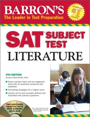 Barron's SAT Subject Test Literature with CD-ROM, 4/E