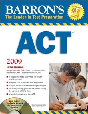 Barron's ACT with CD-ROM (2009)