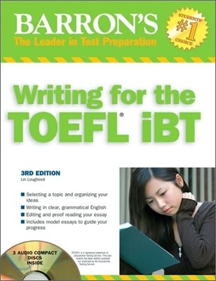Barron's Writing for the TOEFL iBT with Audio CD, 3/E