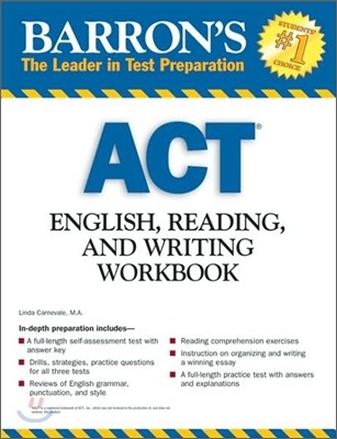 Barron's ACT English, Reading, and Writing Workbook