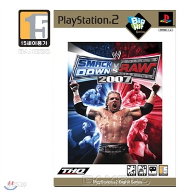 빅히트 스맥다운 VS 로우 2007(PS2)
