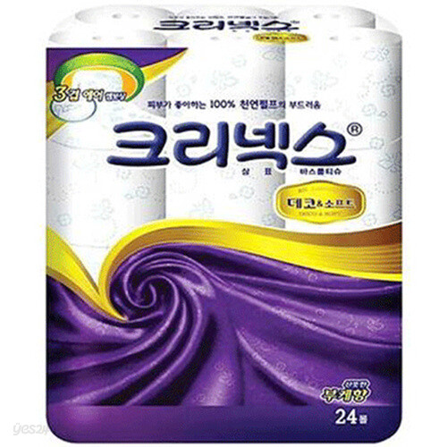 크리넥스 데코&소프트 30M*24R(24개입)