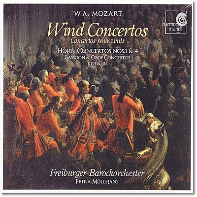 Freiburg Baroque Orchestra Ʈ :  ְ (ȣ, ټ,  ְ) (Mozart : Wind Concertos)