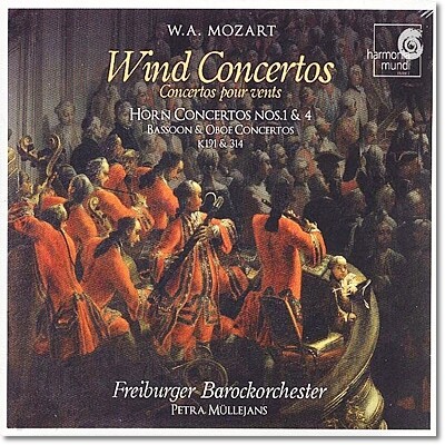 Freiburg Baroque Orchestra 모차르트 : 관악 협주곡 (호른, 바순, 오보에 협주곡) (Mozart : Wind Concertos)