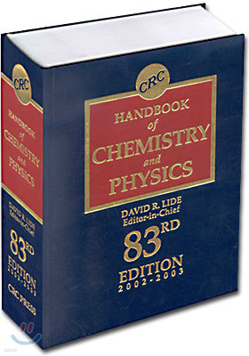 CRC Handbook of Chemistry and Physics,83rd edition (Hardcover)