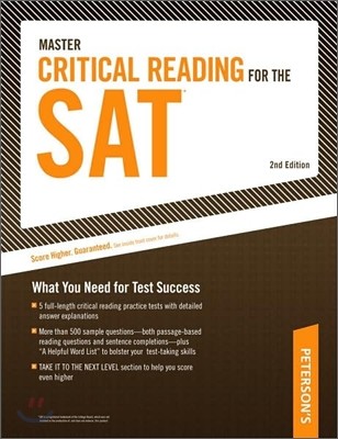Master Critical Reading for the SAT